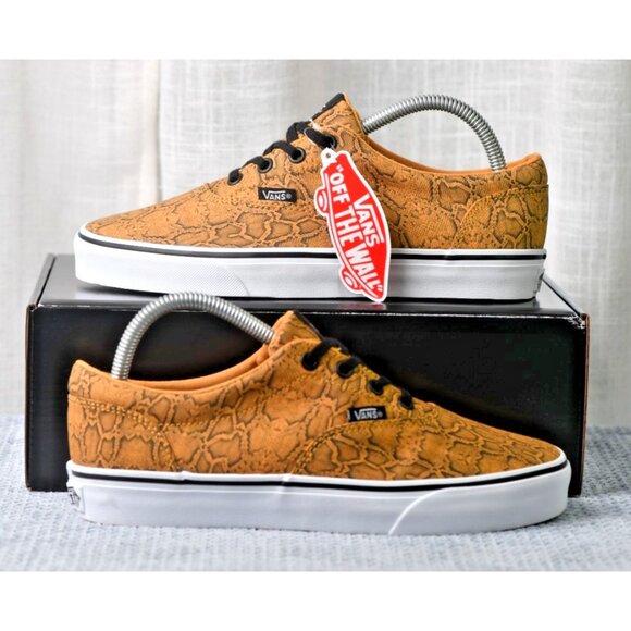 Vans | Shoes | Vans Supreme Old Skool Snakeskin 92 | Poshmark New! Size: 8.5 Women | Vans Doheny Snakeskin Sneakers | Honey Mustard/Black